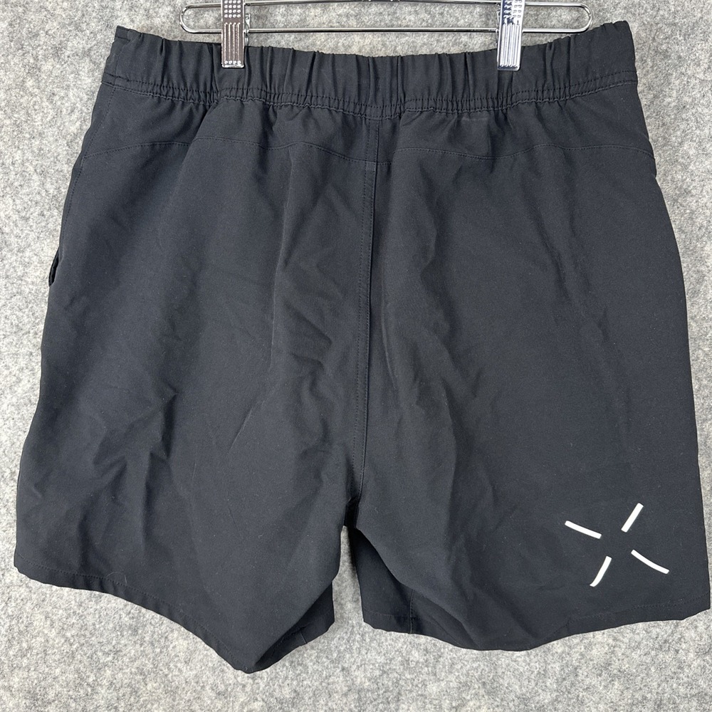 Ten Thousand Shorts Mens M Black Foundation 7" Lined Athletic Training Active